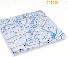 3d view of Oregon