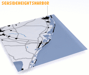 3d view of Seaside Heights Harbor