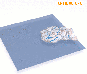 3d view of Latibolière