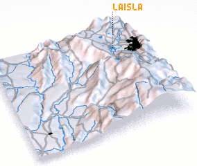 3d view of La Isla