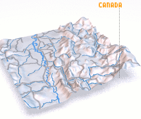 3d view of Canadá