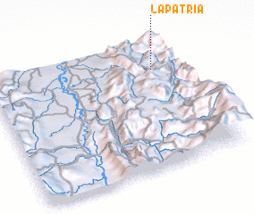 3d view of La Patria