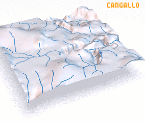 3d view of Cangallo