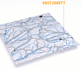 3d view of East Jewett