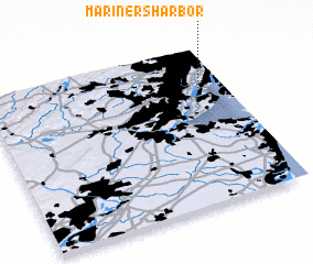 3d view of Mariners Harbor