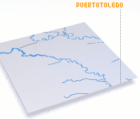 3d view of Puerto Toledo