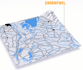 3d view of San Rafael