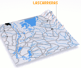 3d view of Las Carreras