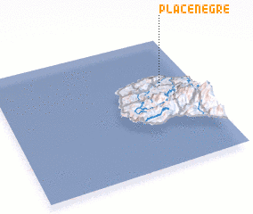 3d view of Place Nègre