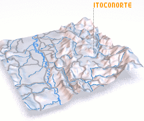 3d view of Itoco Norte