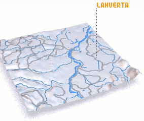 3d view of La Huerta