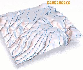 3d view of Pampamarca