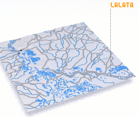 3d view of La Lata