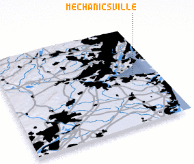 3d view of Mechanicsville