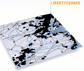 3d view of Liberty Square