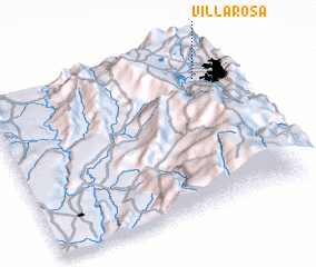 3d view of Villa Rosa