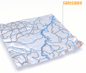 3d view of San Isidro