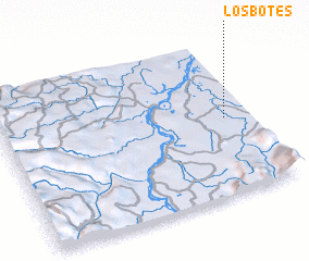 3d view of Los Botes