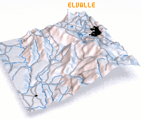 3d view of El Valle