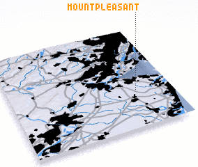 3d view of Mount Pleasant