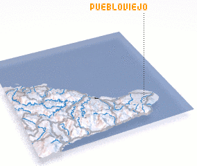 3d view of Pueblo Viejo