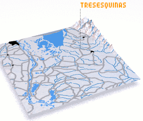 3d view of Tres Esquinas