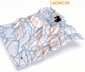 3d view of La Chucua