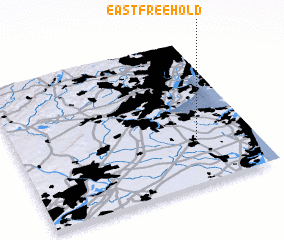 3d view of East Freehold