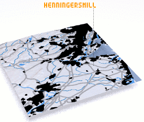 3d view of Henningers Mill