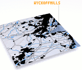 3d view of Wyckoff Mills