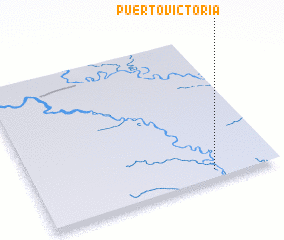 3d view of Puerto Victoria