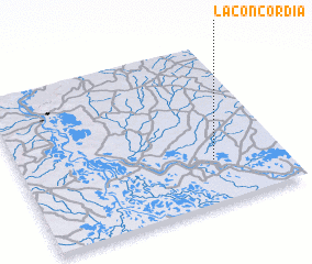 3d view of La Concordia