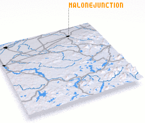 3d view of Malone Junction