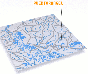 3d view of Puerto Rangel