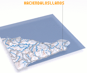 3d view of Hacienda los Llanos