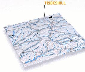 3d view of Tribes Hill