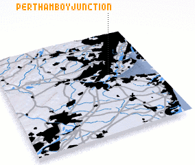 3d view of Perth Amboy Junction