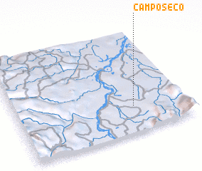3d view of Campo Seco