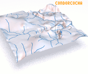 3d view of Condorcocha