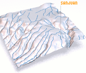 3d view of San Juan