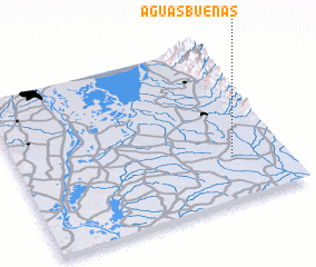 3d view of Aguasbuenas