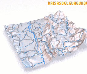 3d view of Brisas del Guaguaquí