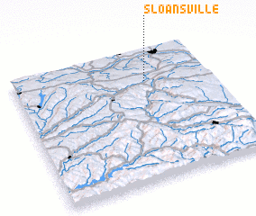 3d view of Sloansville