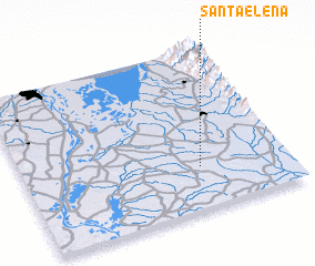 3d view of Santa Elena