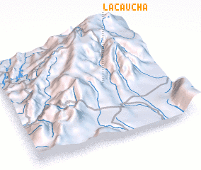 3d view of La Caucha