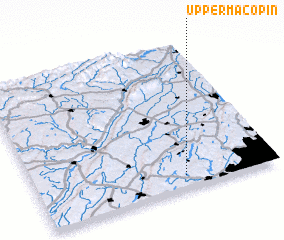 3d view of Upper Macopin