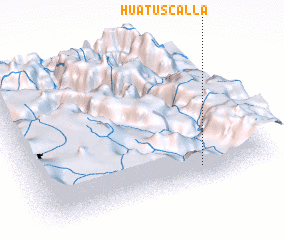 3d view of Huatuscalla