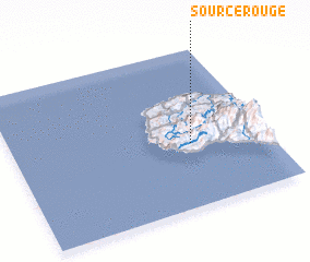 3d view of Source Rouge