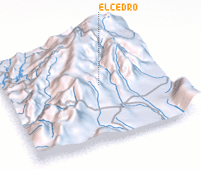 3d view of El Cedro