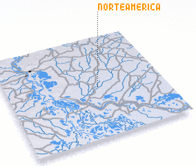 3d view of Norteamérica